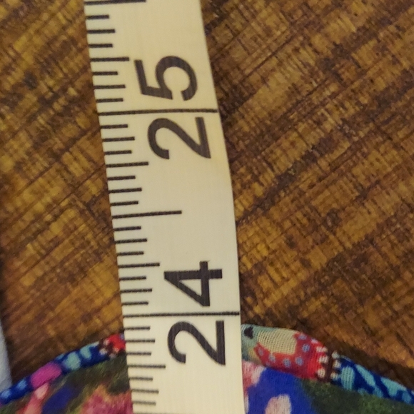 Anthropolgie fig & flower Bohemian floral, lace blouse xl - Picture 10 of 11